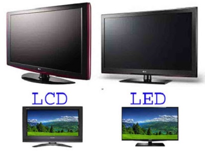  Perbedaan  Jenis  Monitor LED dengan Monitor LCD pada 