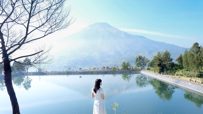 Pesona Embung Kledung Bikin Agan Lupa Sedang di Temanggung