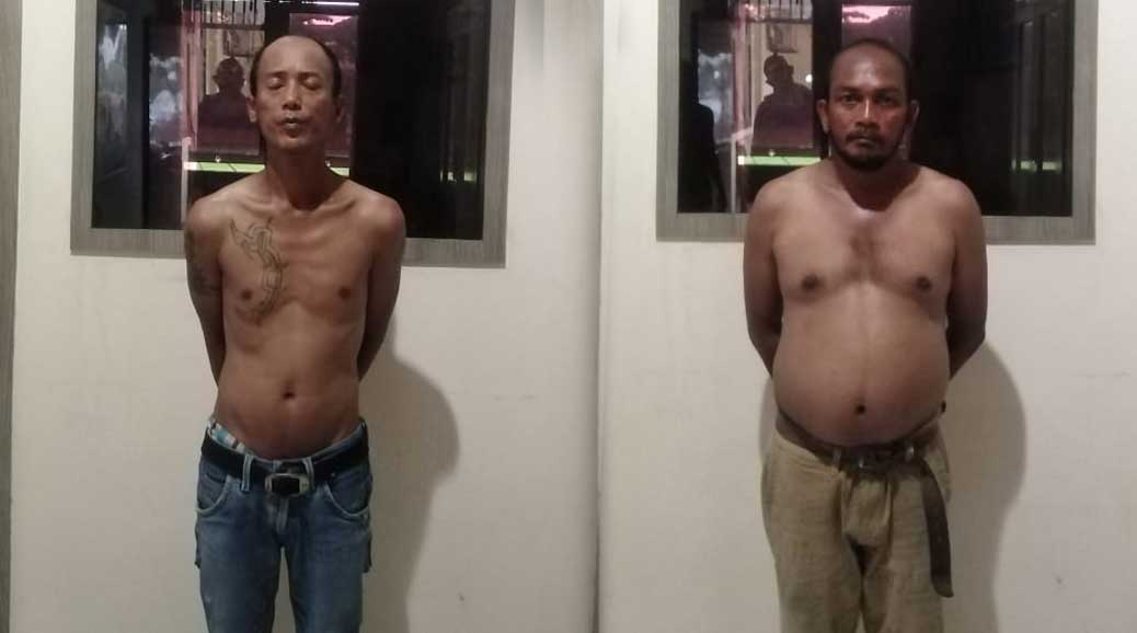 Dua Pria Lakukan Pungli, Satuan Brimob Polda Sumut Turun Tangan