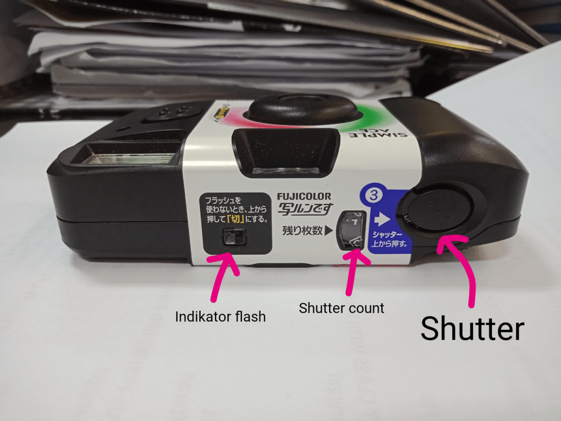 Serunya Memotret dengan Disposable Camera