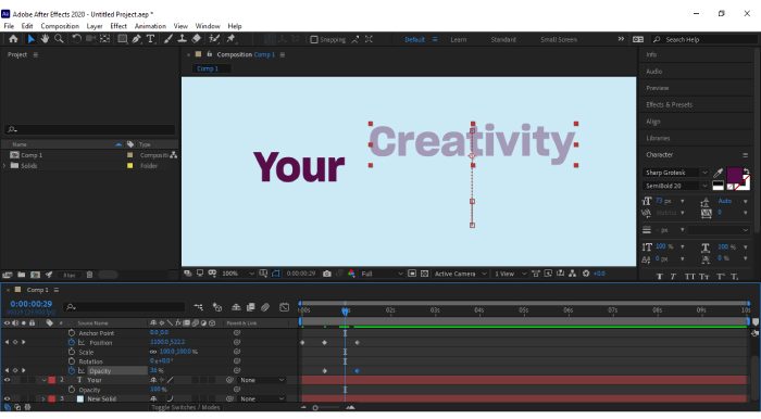 Cara Mudah Membuat Motion Graphic lewat Adobe After Effects (Pemula Bisa!)