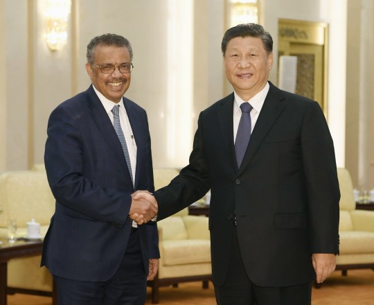 WHO director faces growing calls to quit for ‘trusting China’s virus cover-up’