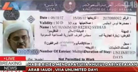 Ini Lho Makna Habib Rizieq Peroleh Visa Tanpa Batas dari Arab Saudi