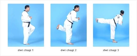 Jenis Tendangan Dasar Pada Taekwondo