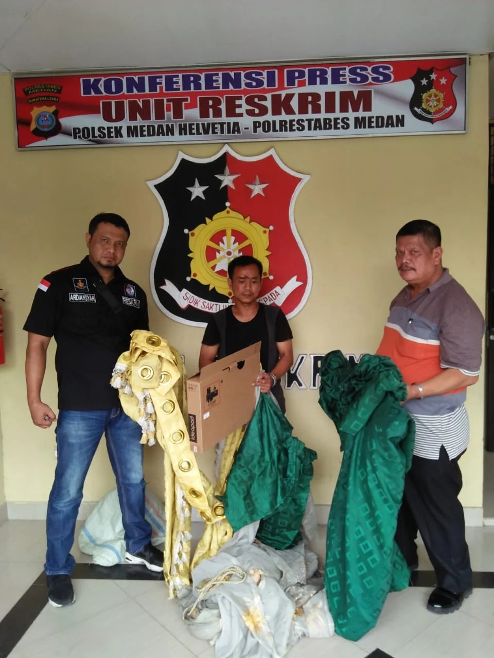 Bobol Kantor Notaris, SM Panggabean Diringkus