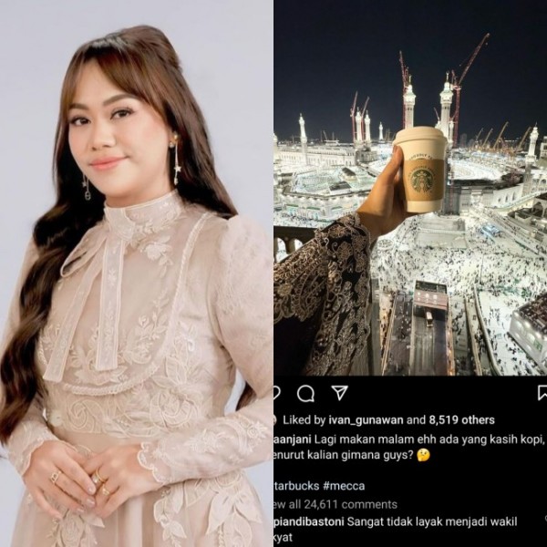 Zita Anjani Ikut Pilgub Jakarta, Copot Jilbab dan Foto Gelas Starbucks di Makkah