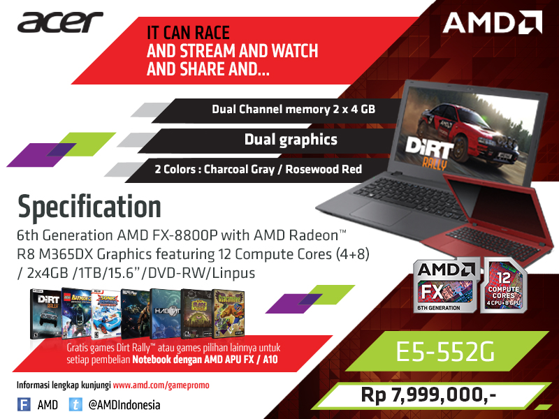 &#91;FR&#93; Kaskus The Lounge with AMD &amp; Acer Indonesia - Jawaban atas Penantian Gamer AMD