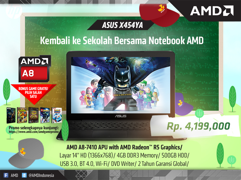 Lagi cari Notebook Baru Buat Sekolah/Kuliah? Simak Rekomendasi berikut gan!