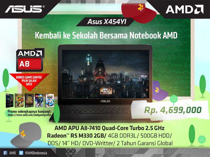 Lagi cari Notebook Baru Buat Sekolah/Kuliah? Simak Rekomendasi berikut gan!