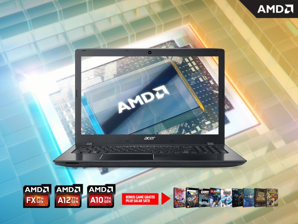 Ini Dia Rekomendasi Notebook dengan 7th Gen APU terbaru dari AMD!