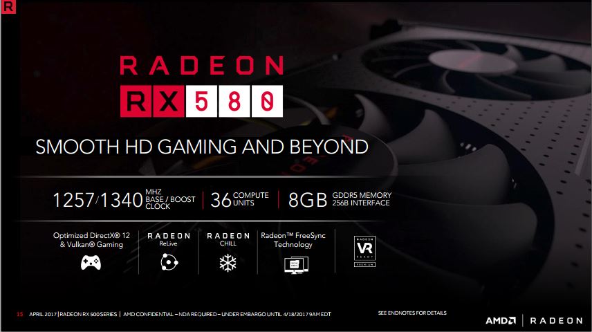 Ini Dia Pilihan Upgrade VGA Terbaru dari AMD: Radeon RX Seri 500 Polaris!