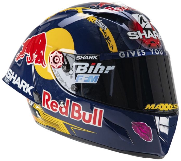 Salah Satu Helm Pembalap MotoGP Dilelang, Buset Harganya Gila