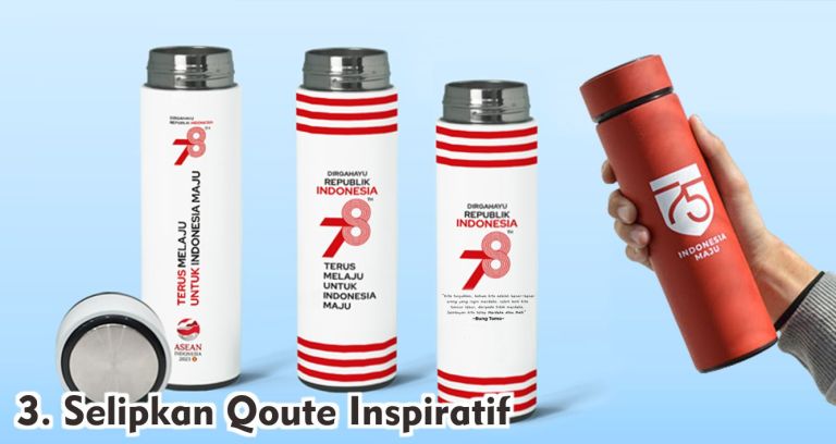  Ini Dia 3 Desain Tumbler Mengesankan Untuk Acara Kemerdekaan!