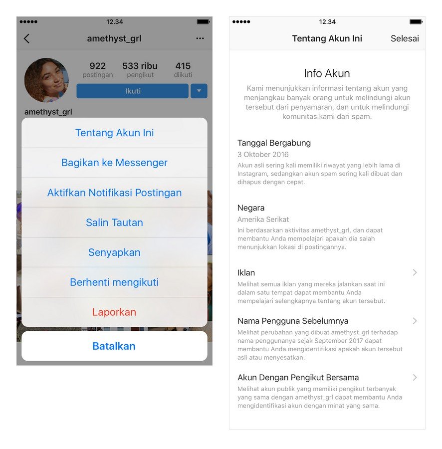 Instagram Hadirkan Tiga Fitur Baru untuk Tingkatkan Keamanan