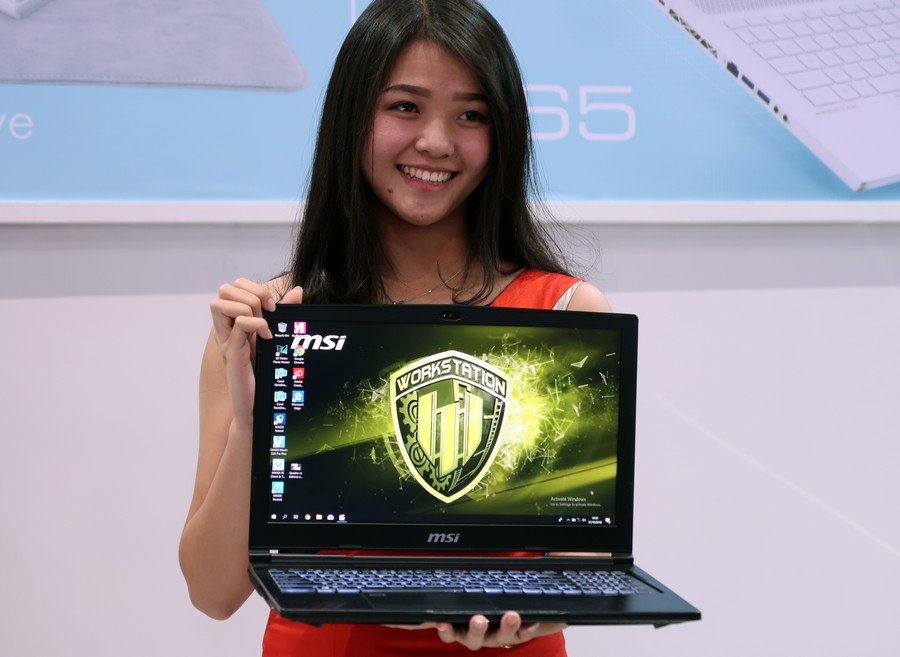 MSI Pamerkan 4 Notebook Terbaru di Indocomtech 2018