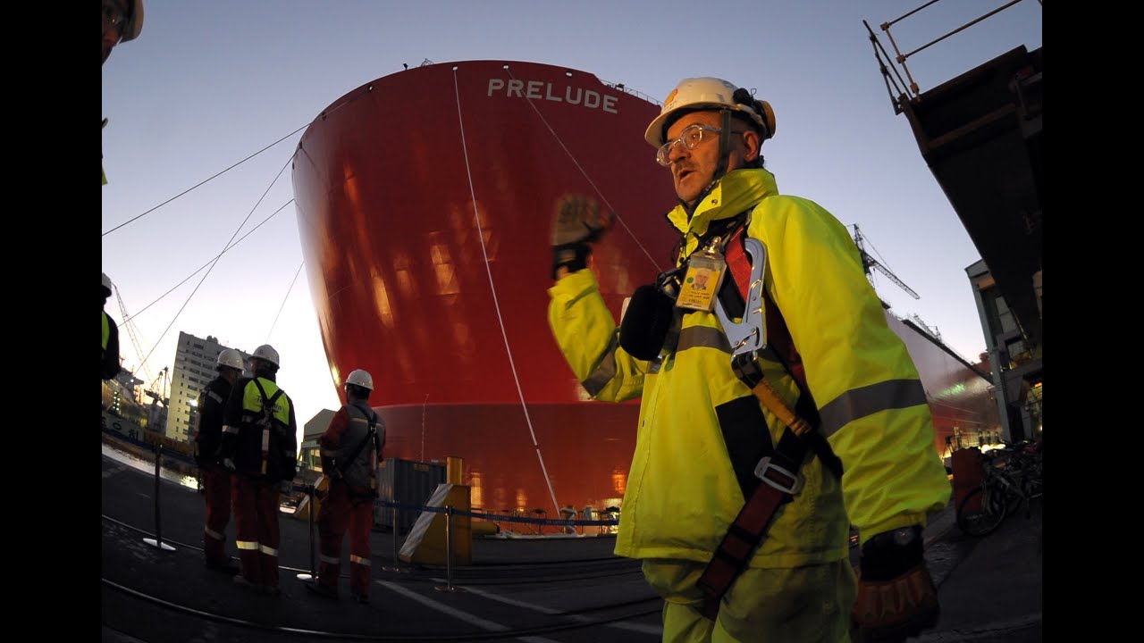Prelude, Kapal terbesar di dunia yang juga anti badai dahsyat diluncurkan (foto)