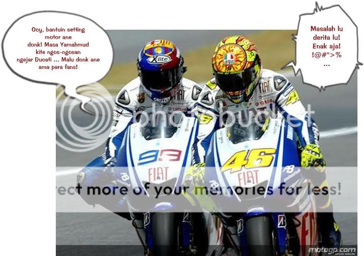MotoGP di Dalam "Komik"