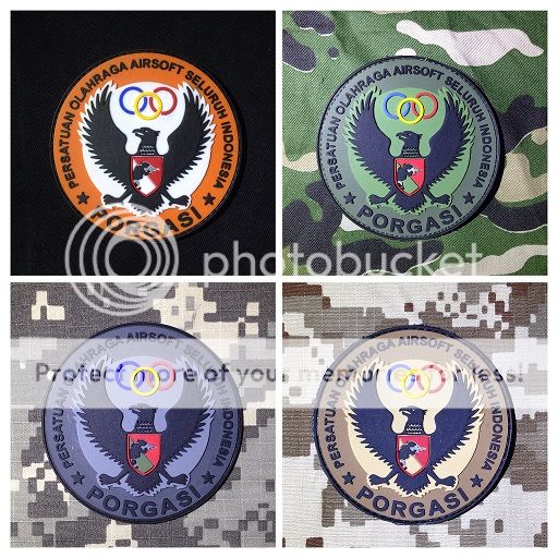 Rubber Patch Airsoft (@Custom PVC Patches)