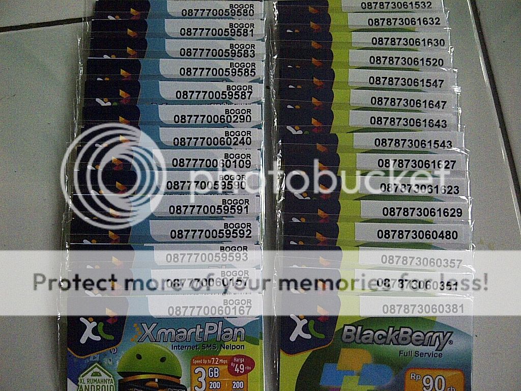 Jual Perdana XL Blackberry Full Service &amp; Internet Xmartplan MURAH &#91;Bogor / Kirim2&#93;
