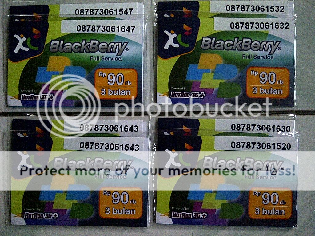 Jual Perdana XL Blackberry Full Service &amp; Internet Xmartplan MURAH &#91;Bogor / Kirim2&#93;