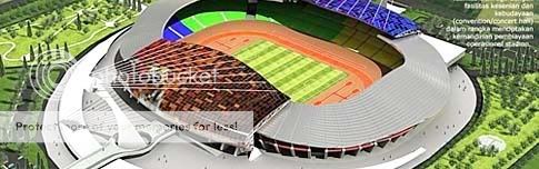 progres pembangunan Stadion Utama Sepakbola (SUS) Gedebage - PERSIB