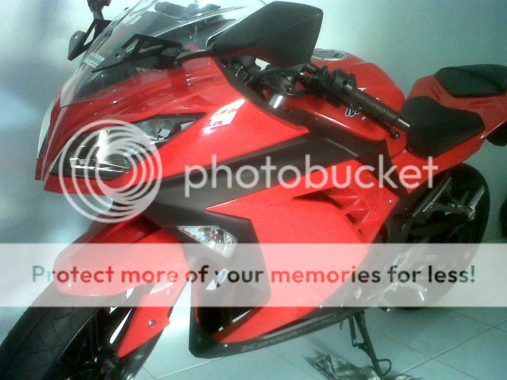 Kawasaki Ninja 250cc 2012 mulus Plat B DKI