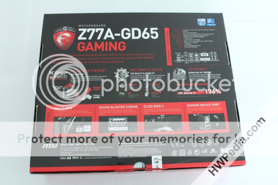 UNBOXING &amp; REVIEW MSI Z77A-GD65 Gaming Motherboard