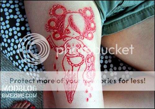 &#91;Skin Carving&#93; Seni Tattoo dengan &quot;Memahat&quot; Kulit