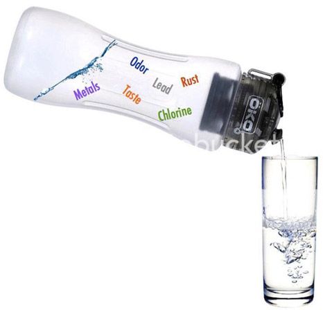 Botol air OKO bahkan bisa mengubah Coca Cola menjadi air minum biasa