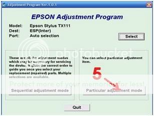 Cara Resetter Epson TX110 - TX111 secara Software