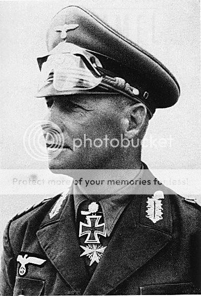 Erwin Johannes Eugen Rommel &quot;Desert Fox&quot; (Rubah Gurun/Wüstenfuchs).
