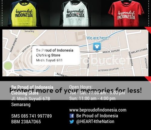 &#91;Reseller&#93;Be Proud of INDONESIA clothingline &#91;We love INDONESIA, Be Part of It!&#93;