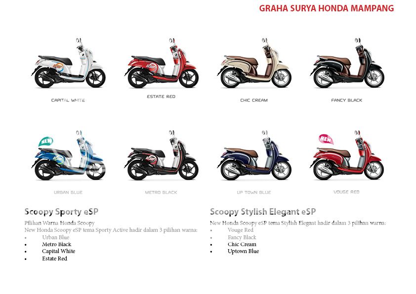 Jual Dealer  Resmi  Motor  Honda  Mampang Jakarta  Selatan  