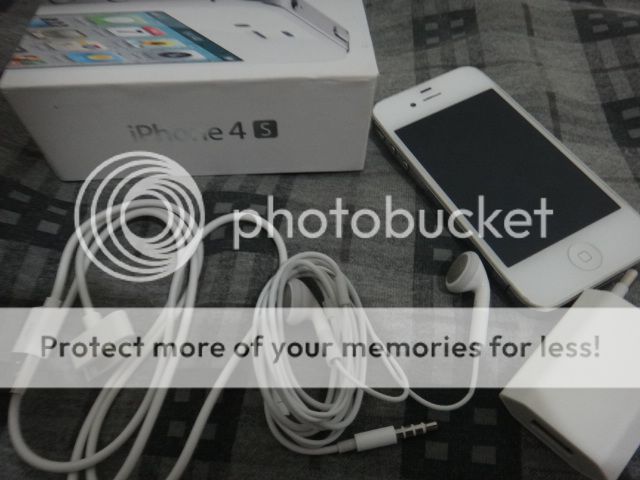 iphone 4s 16gb putih fullset