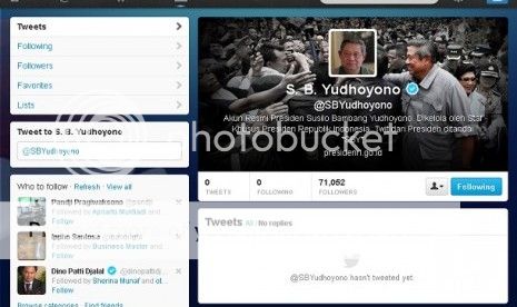 Ini dia twit pertama SBY!!
