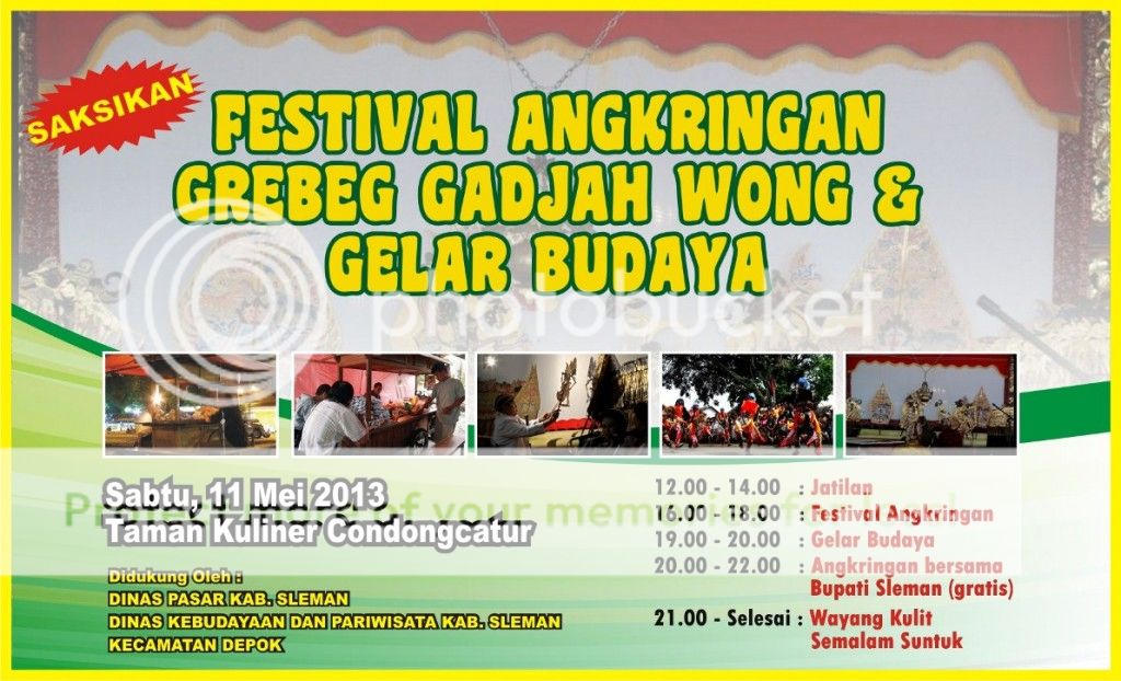Festival Angkringan Grebek Gajah Wong