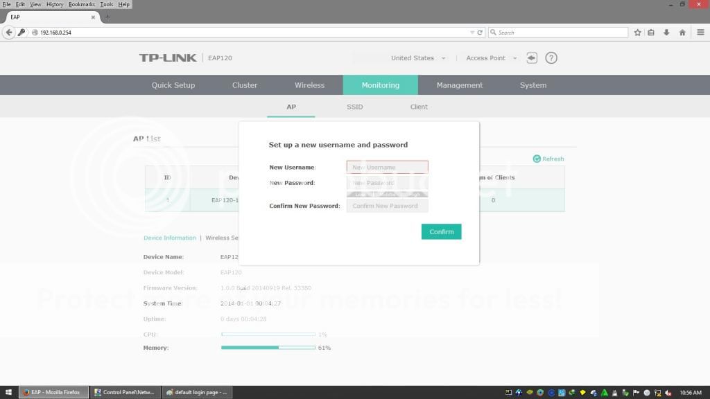 &#91;preview&#93; TP-LINK EAP120 wall mounted captive portal AP with cetralized management
