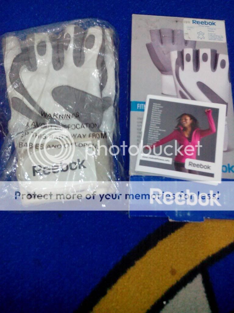 Dijual sarung tangan fitnes (gym glovess / fitness glovess) ORI 100% Reebok MURMER