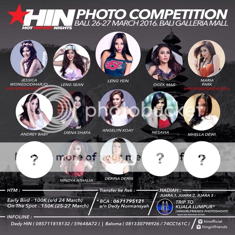 HIN Photo Competition di Mall Bali Galeria