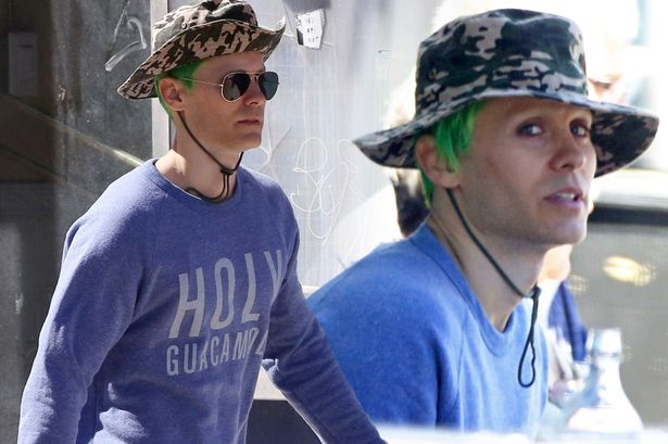 PENAMPAKAN JARED LETO SHOOTING SEBAGAI THE JOKER DI SUICIDE SQUAD