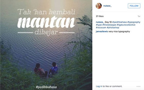 INILAH #PEDIHBAHASA, PLESETAN PERIBAHASA KEKINIAN YANG "MAKJLEB" BANGET!
