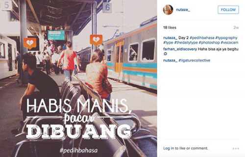 INILAH #PEDIHBAHASA, PLESETAN PERIBAHASA KEKINIAN YANG "MAKJLEB" BANGET!