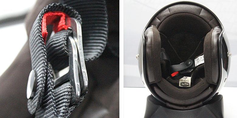 Pilihan Sistem Pengait Tali Untuk Helm Premium