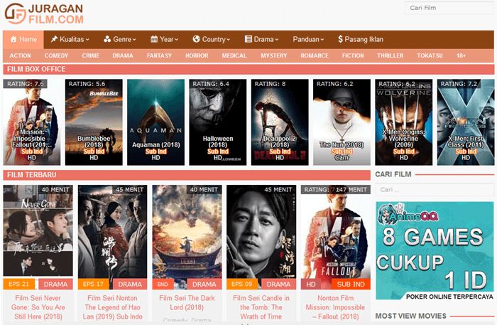 5 Situs Download Dan Streaming Film Resolusi 480P 720P Untuk PC Dan Android Di 2020