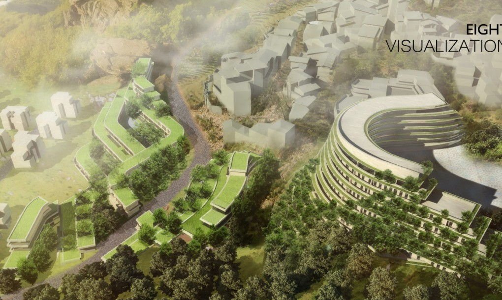 Mountain Hotel, Hunian Vertikal yang Punya 250 Kamar di China