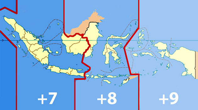 Kenapa Zona Waktu di Indonesia dibagi Menjadi Tiga? Ini Dia Penjelasannya!