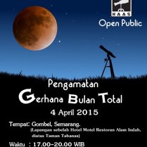 Infografis dan Penjelasan Gerhana Bulan Total 4 April 2015