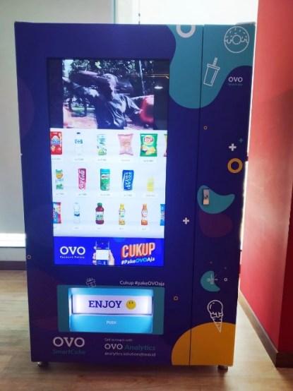 Vending Machine Ovo: Inovasi Bisnis Ritel Dengan Transaksi Non Tunai