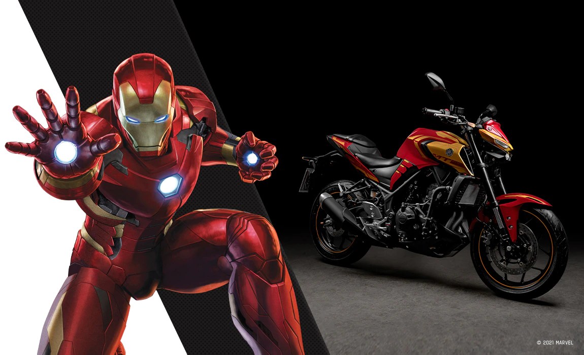 Cuma Di Negara Ini, Yamaha Berani Bikin Motor Livery Iron Man