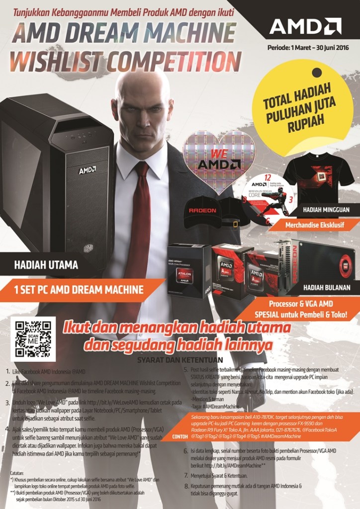 Mau Dapet 1 SET PC dan Hadiah Lain Senilai Puluhan Juta? Ikutan Kompetisi ini Gan! 